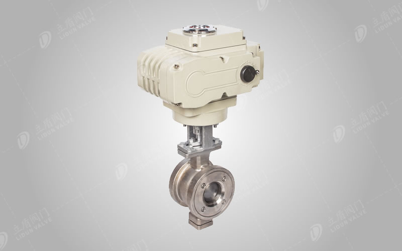 V-type shut-off ball valve（Electric ）